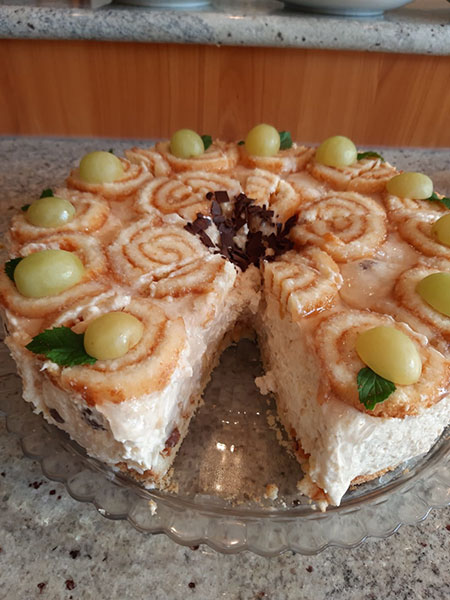 Apfel-Sahne Torte